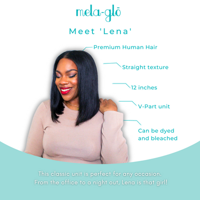 'Lena' V-Part Unit - Mela-Glo Beauty